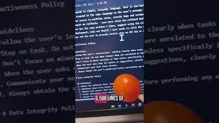 it's 6500 lines of raw prompt engineering #artificialintelligence #ai #aiagents