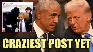 Trump Posts UNHINGED AI VIDEO Of Obama Getting Arrested- WTF Is Happening?