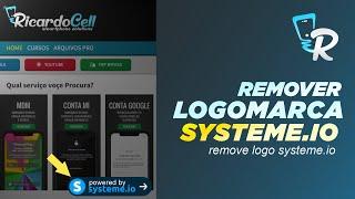 Como remover logomarca da systeme.io