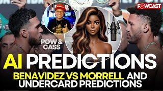 AI Predicts Benavidez vs Morrell: Powcast Introduces Cass and AI Boxing Co-host and Analyst