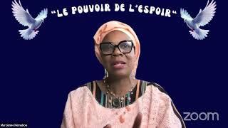 French webinar topic is  'LE POUVOIR DE L'ESPOIR'