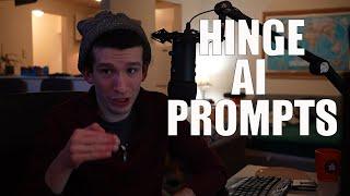 Hinge has AI prompts now