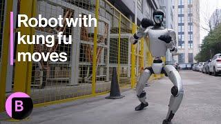 China's 'Kung Fu' Robot Spotlights Humanoid Robot Race