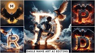 Sword Boy Big letter Name Ai Photo Editing Prompt 2024 | Ai Photo editing