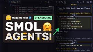 SmolAgents : This FULLY FREE SMOL AI Agent CAN DO ANYTHING!