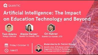Artificial Intelligence  The Impact on Education Technology and Beyond