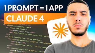 Claude 4 : J’ai codé une app avec UN SEUL prompt (Opus vs Sonnet)